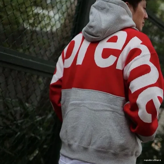 Black M XL LOGO JACQUARD Back L Big BIG Grey SWEATSHIRT Sweatshirt S LOGO HOODED Hoodie 0612